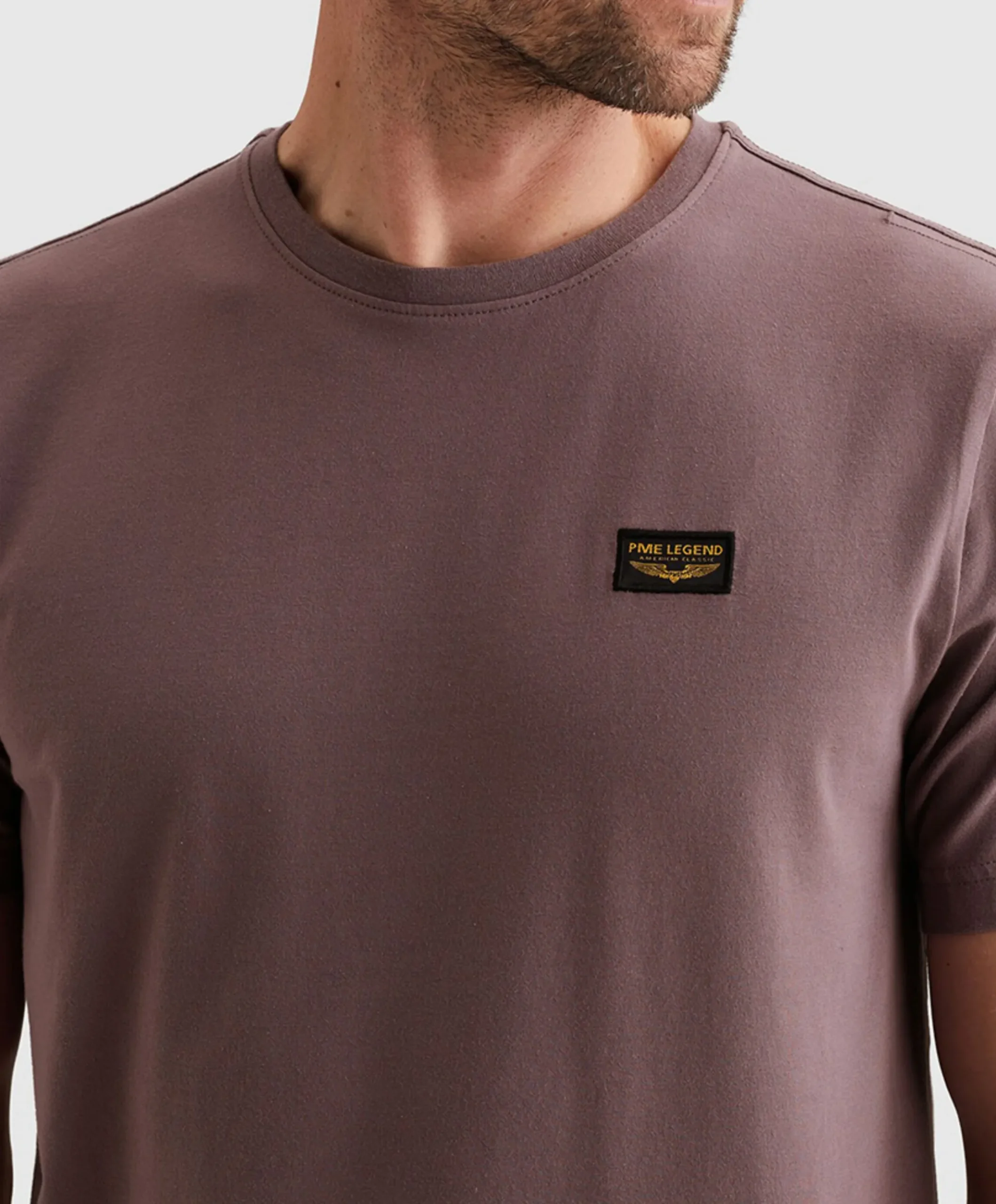 Heren T-shirt paars