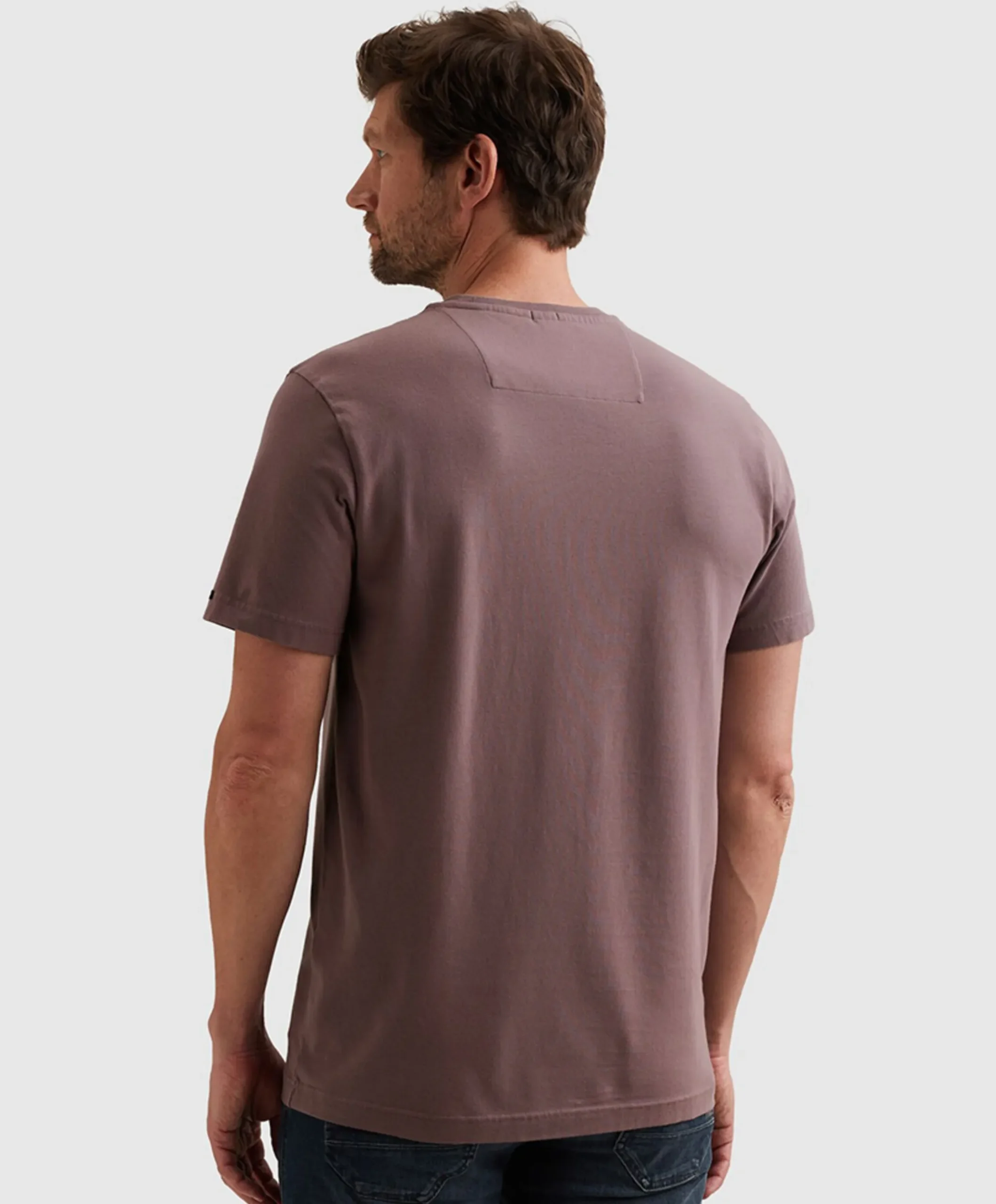 Heren T-shirt paars