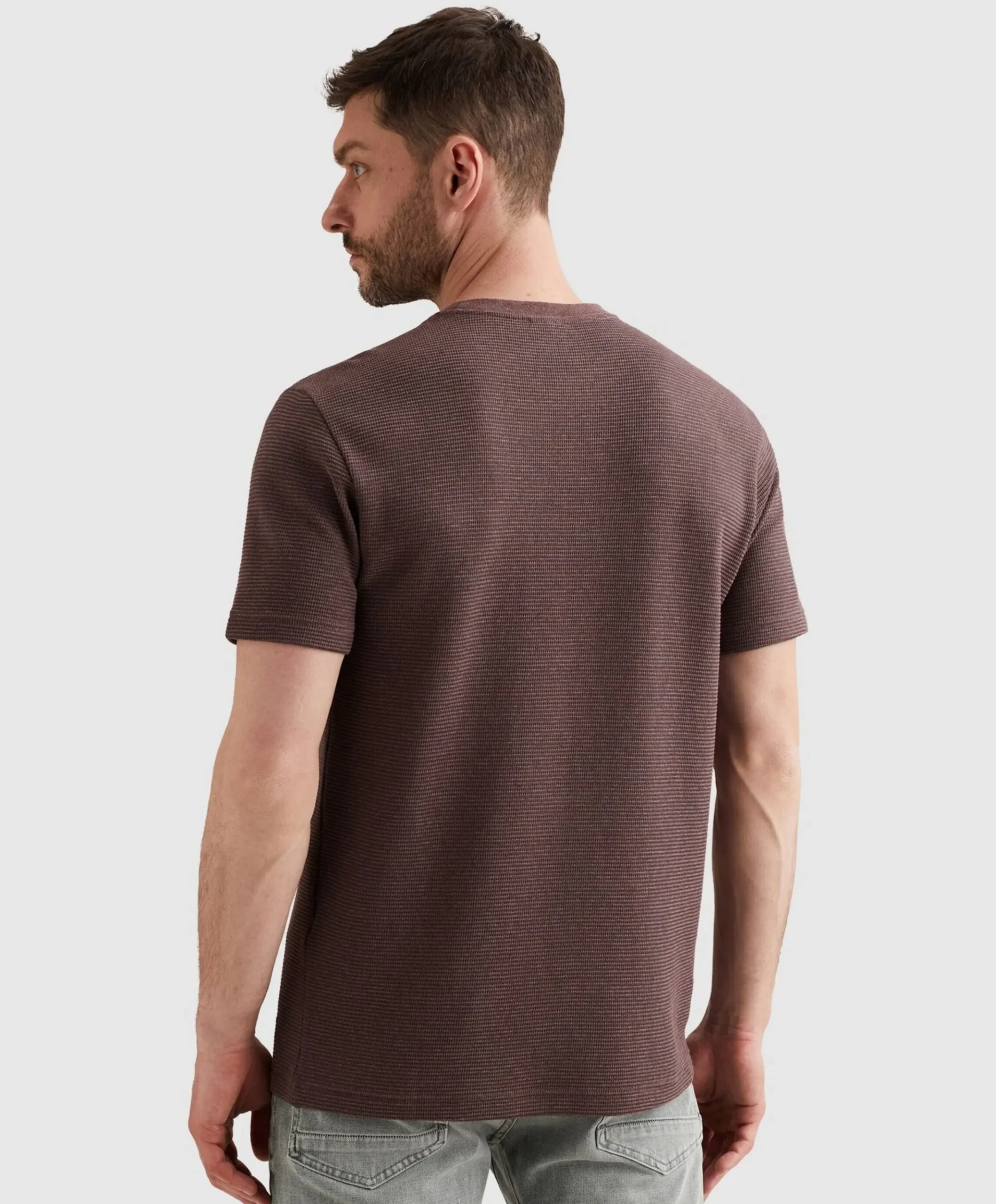 Heren T-shirt paars