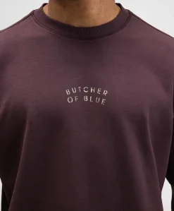 Heren T-shirt paars