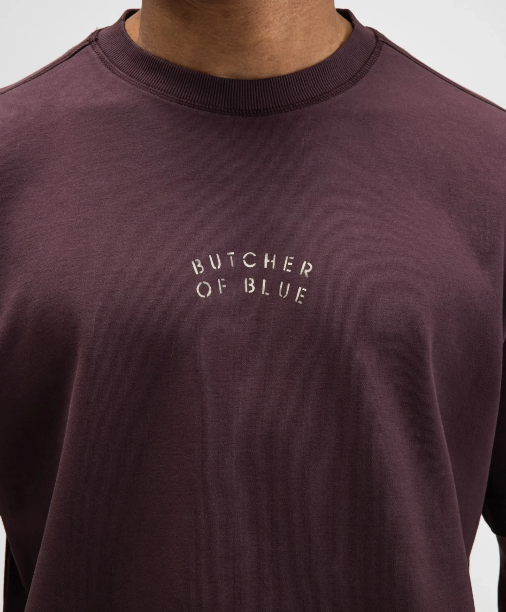 Heren T-shirt paars