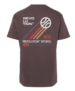 Heren T-shirt paars