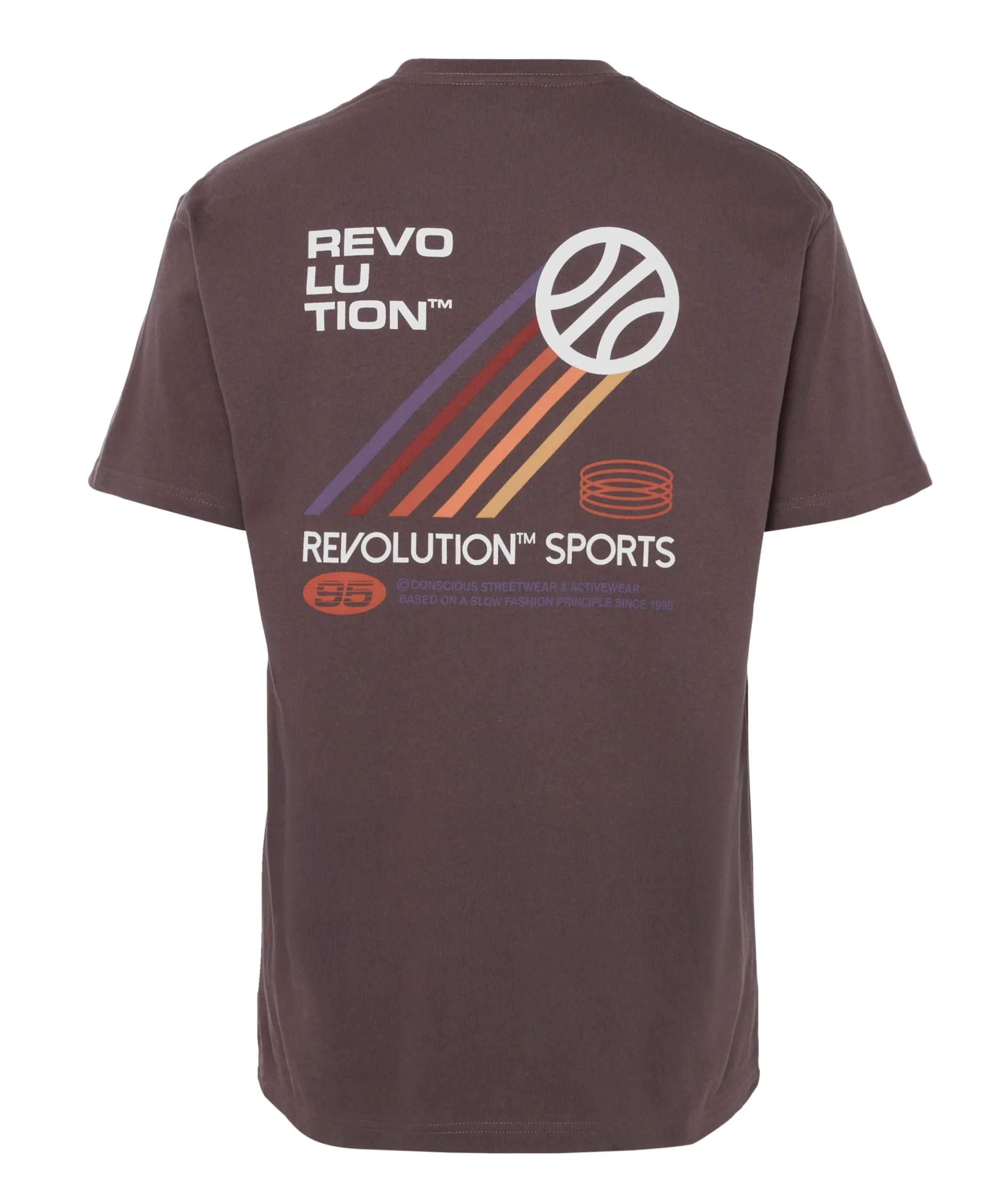 Heren T-shirt paars
