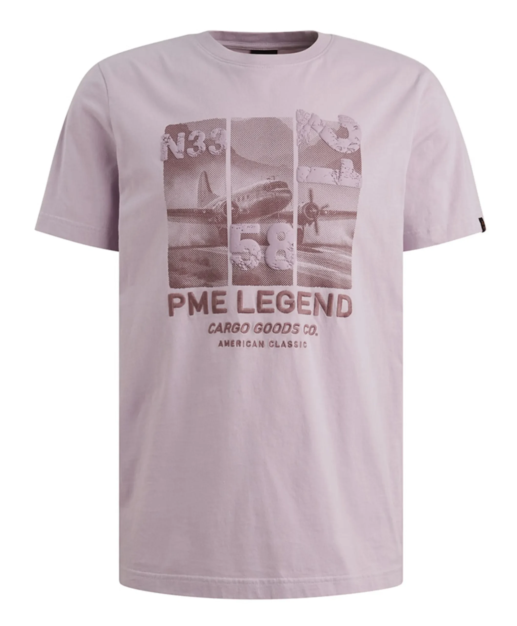 Heren T-shirt paars