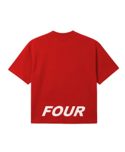 Heren T-shirt rood
