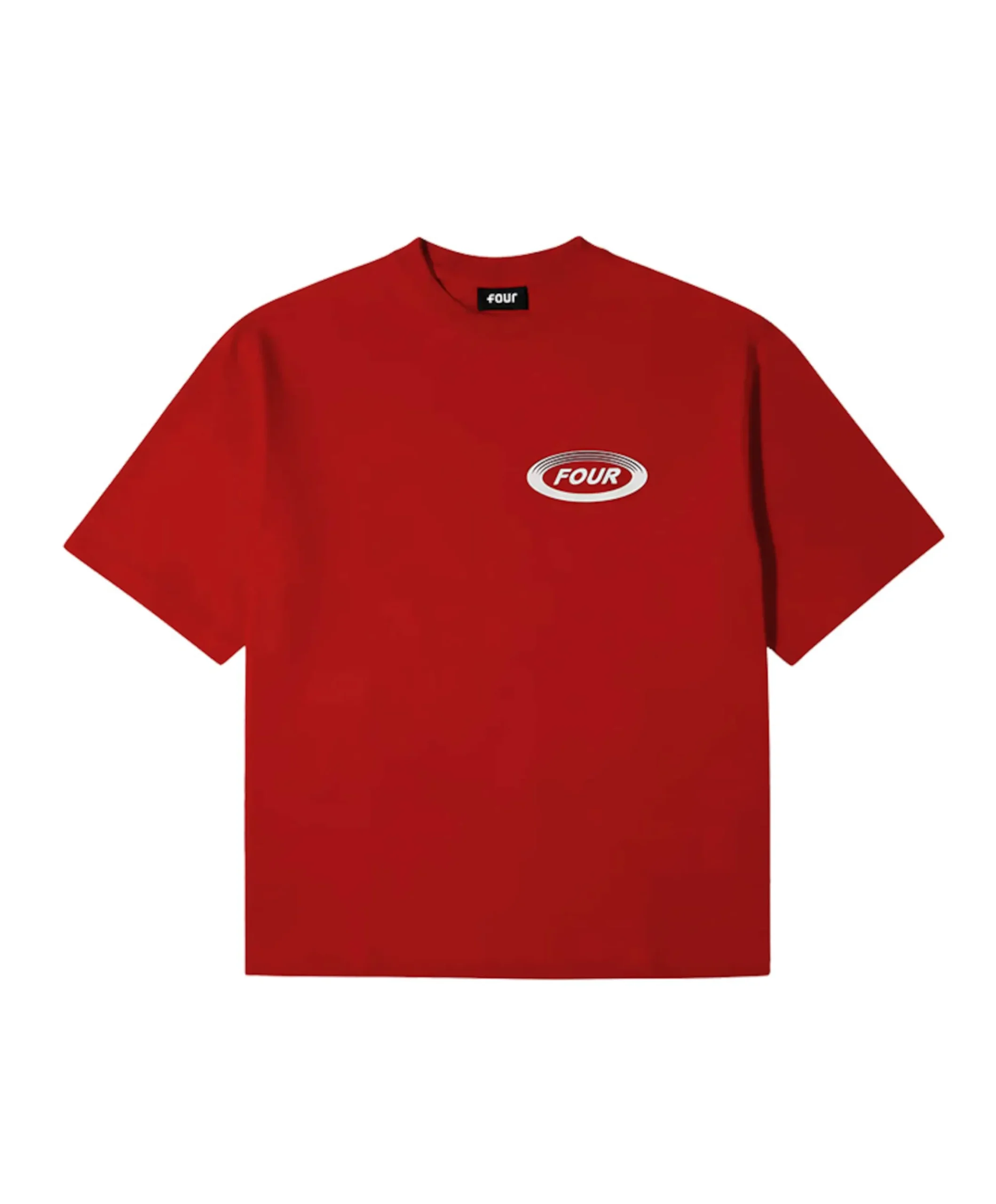 Heren T-shirt rood