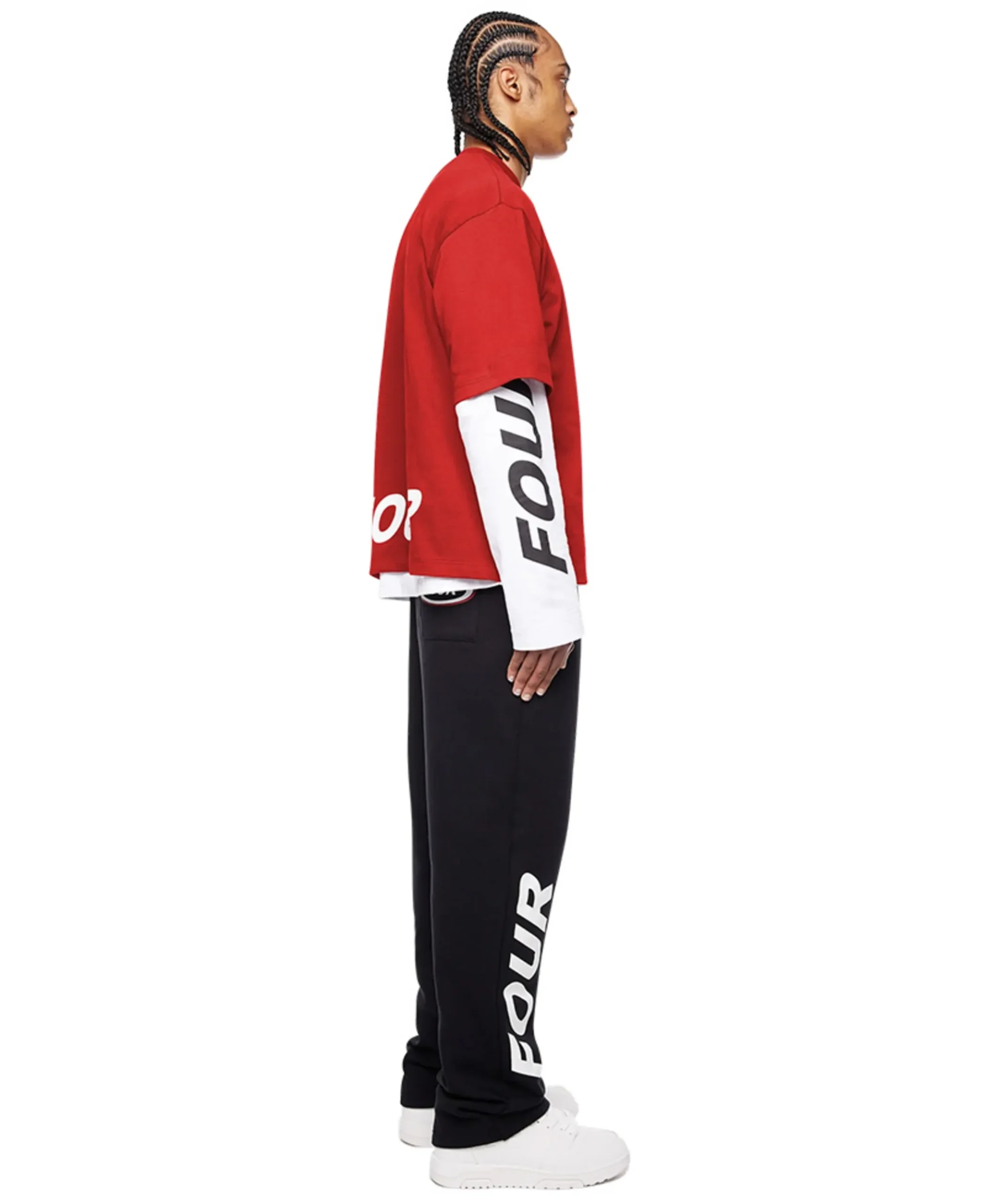 Heren T-shirt rood