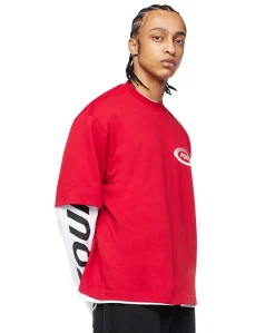 Heren T-shirt rood