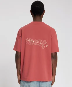 Heren T-shirt rood