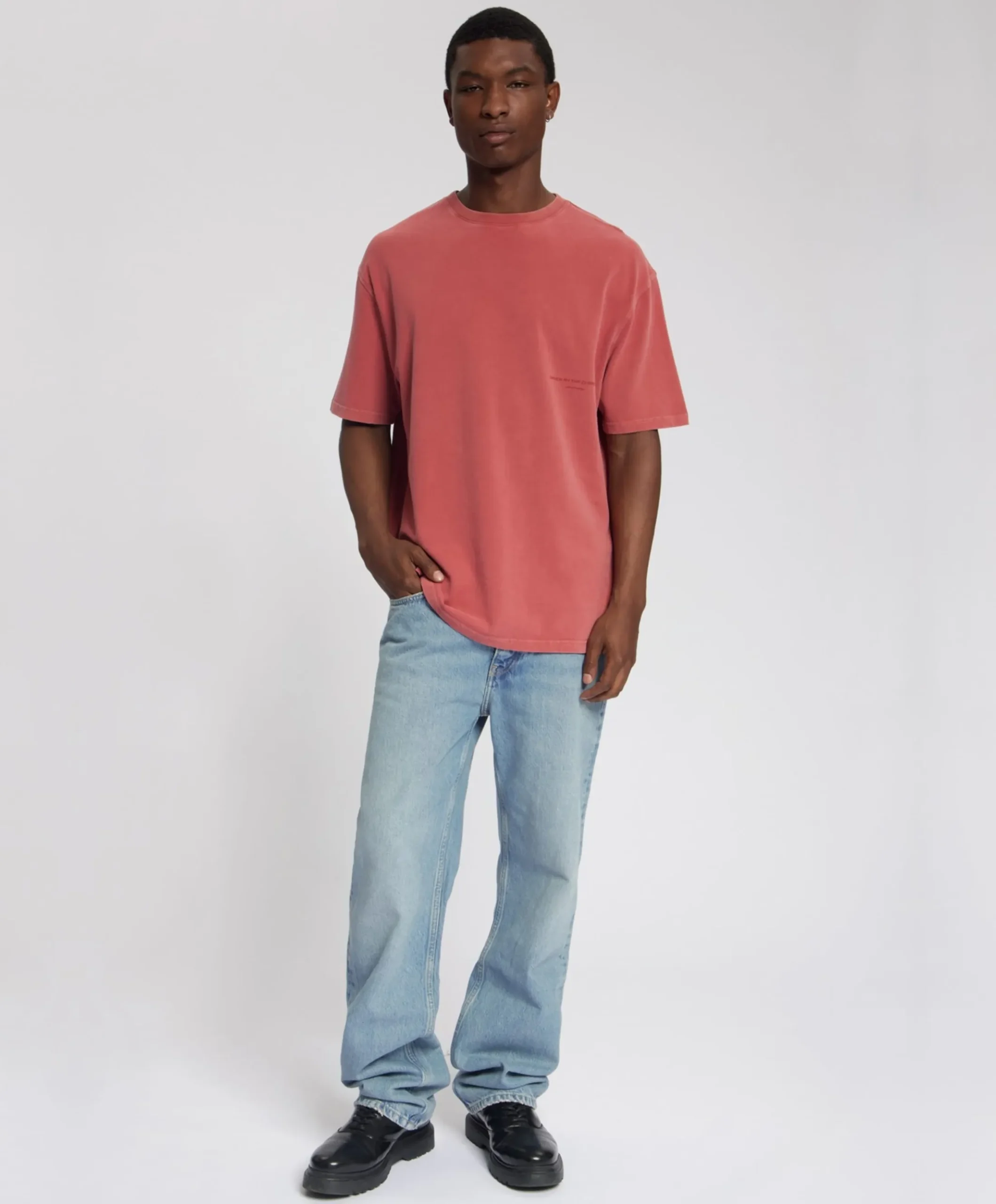 Heren T-shirt rood