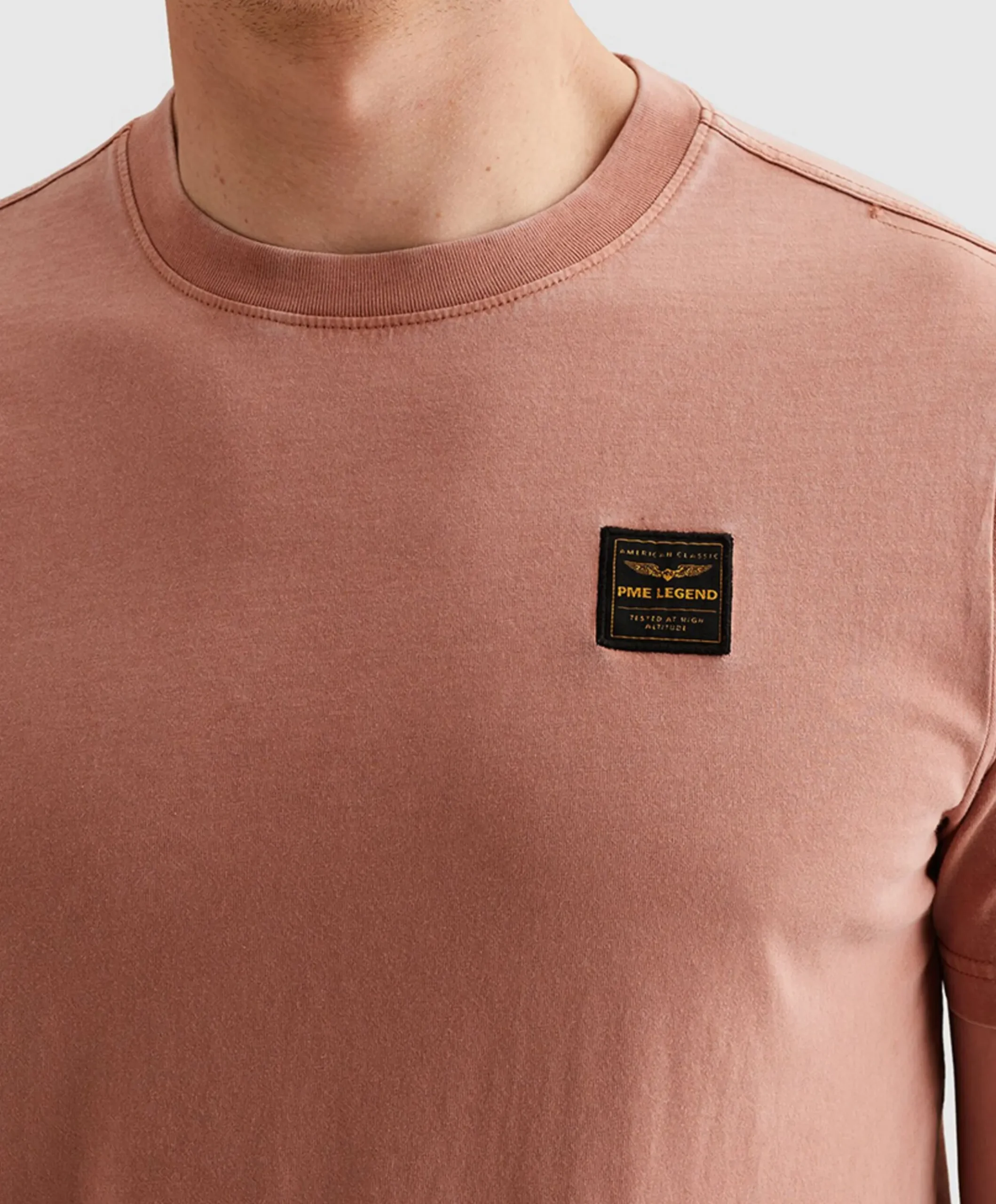 Heren T-shirt roze