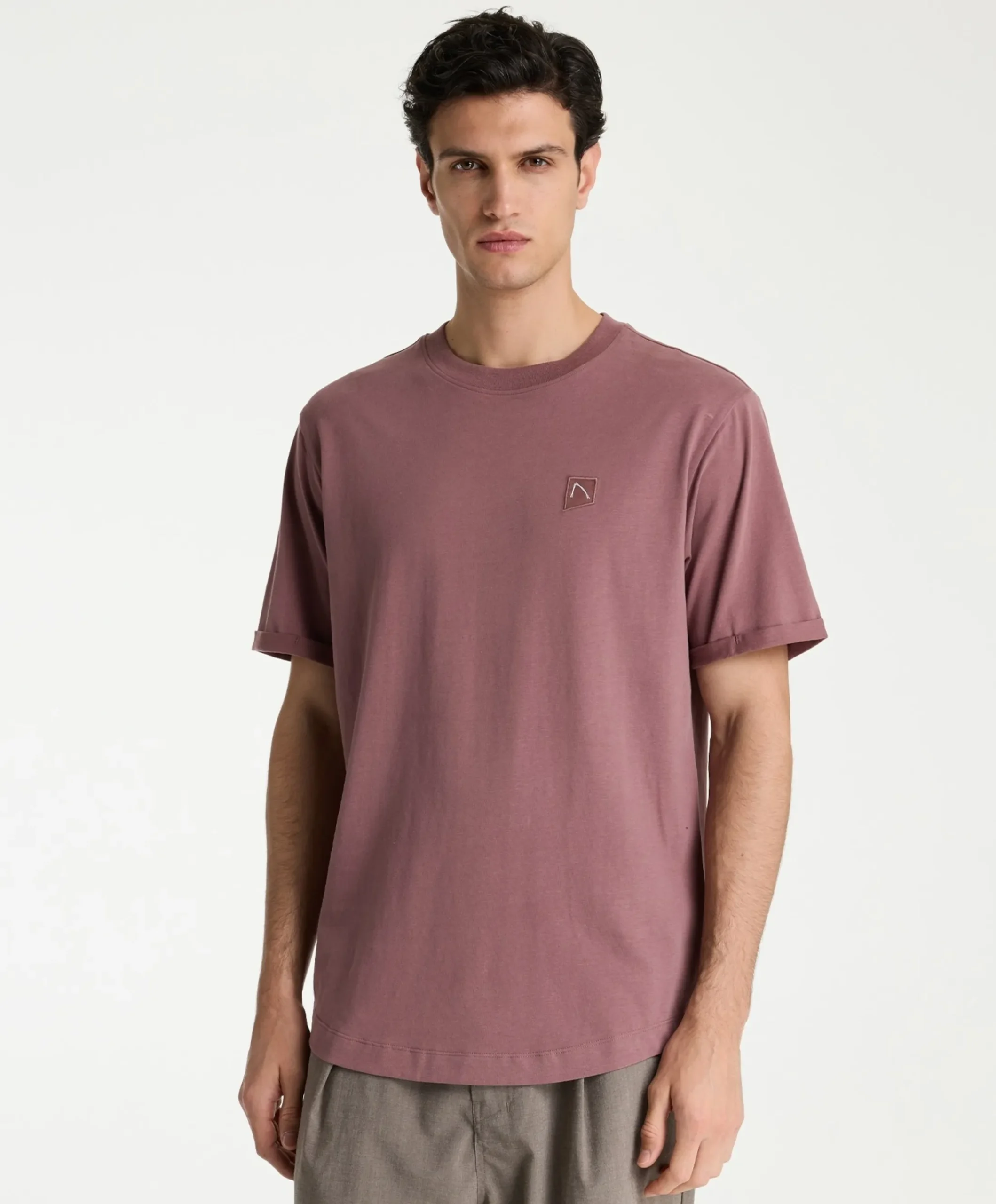 Heren T-shirt roze