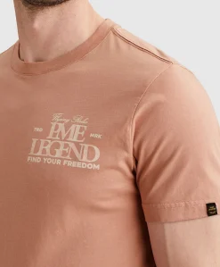 Heren T-shirt roze