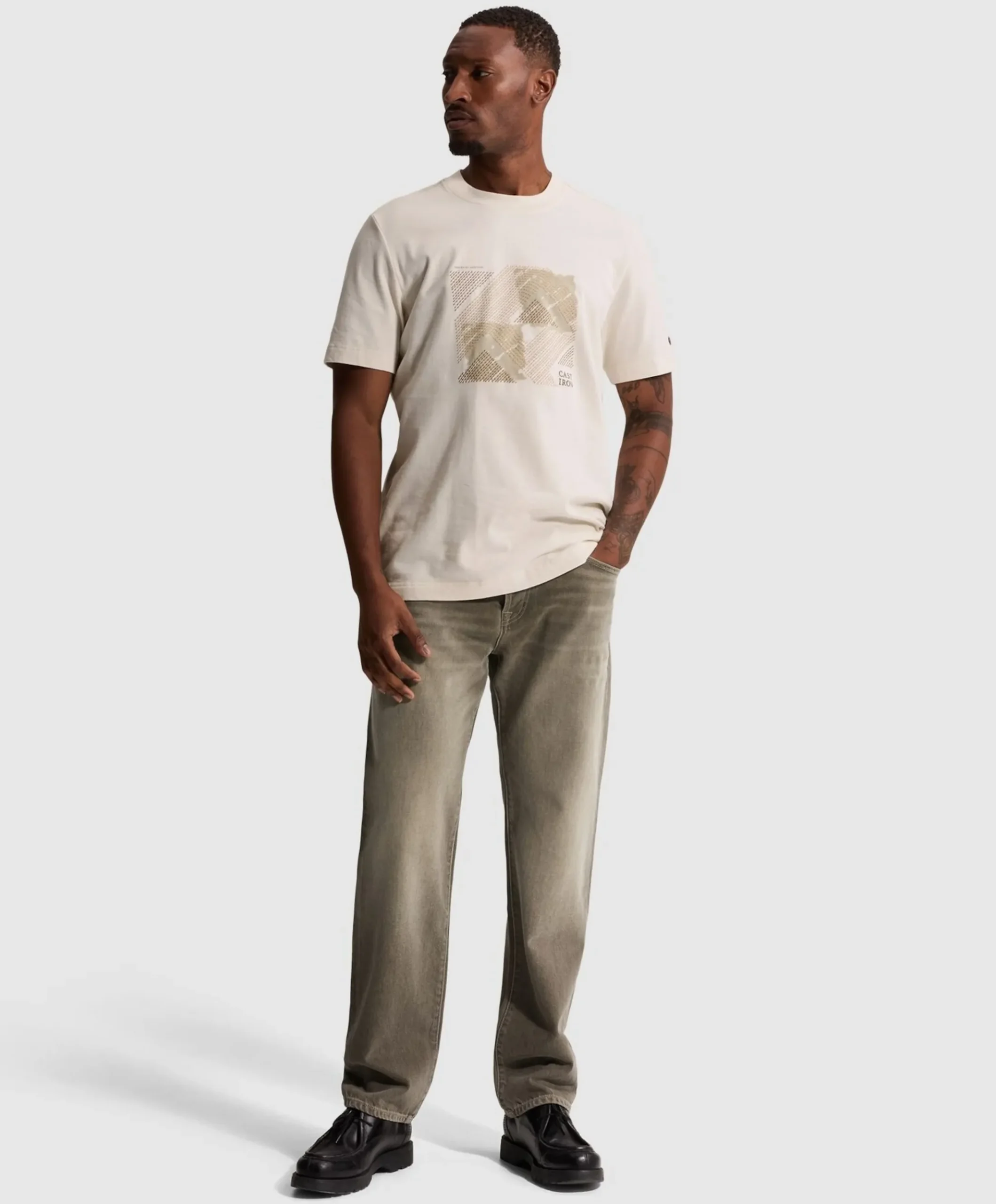 Heren T-shirt wit
