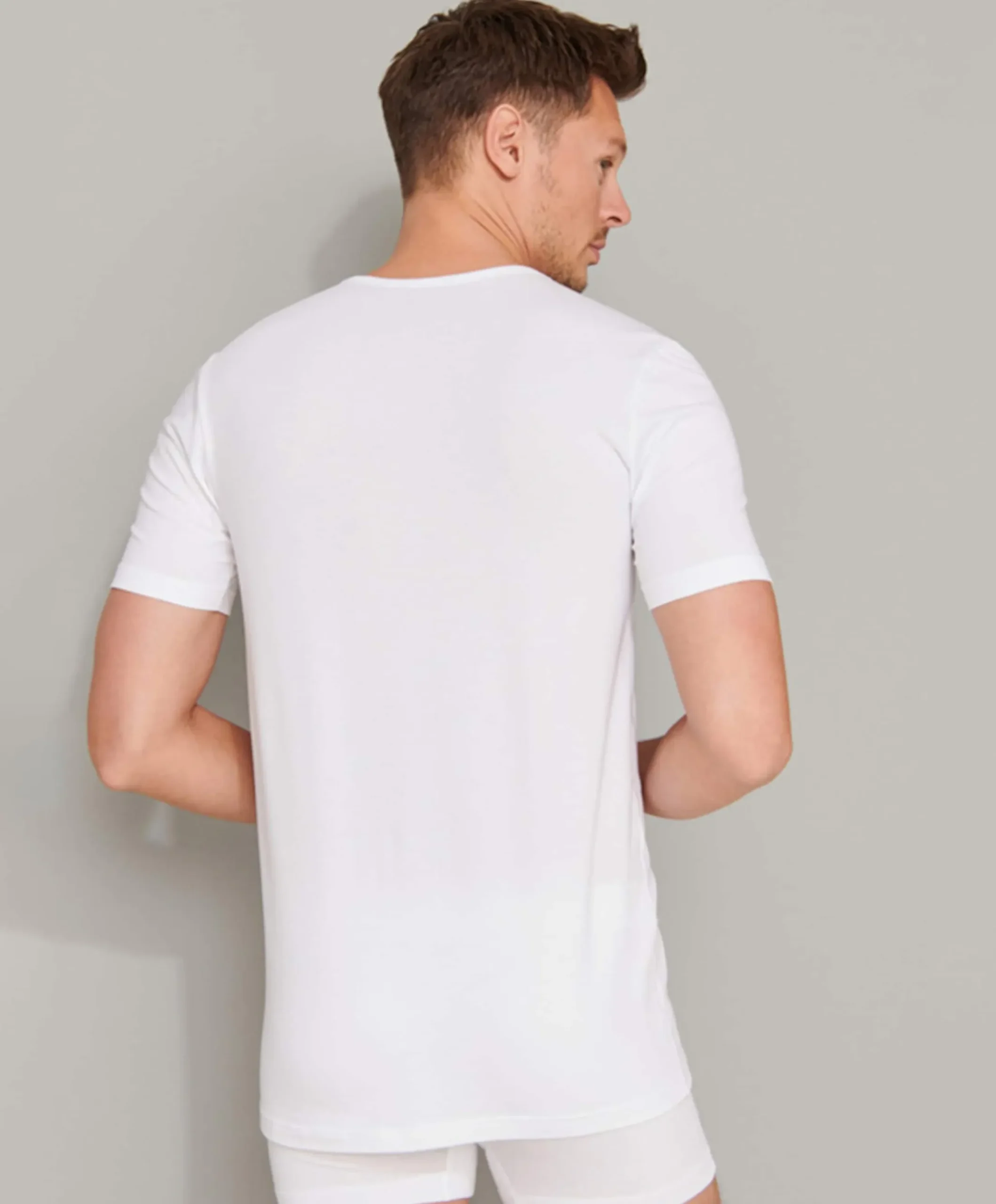 Heren T-shirt wit