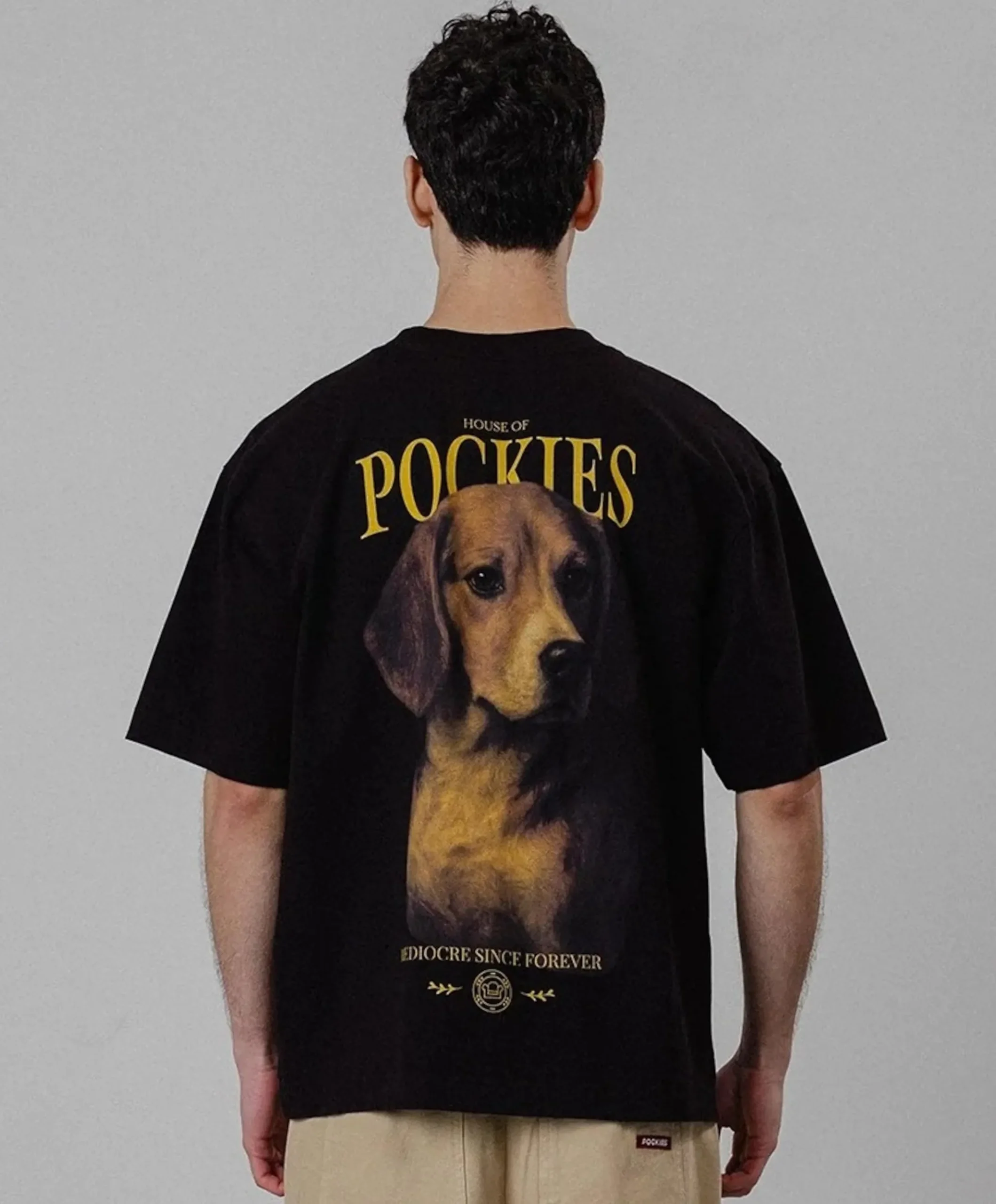 Heren T-shirt zwart
