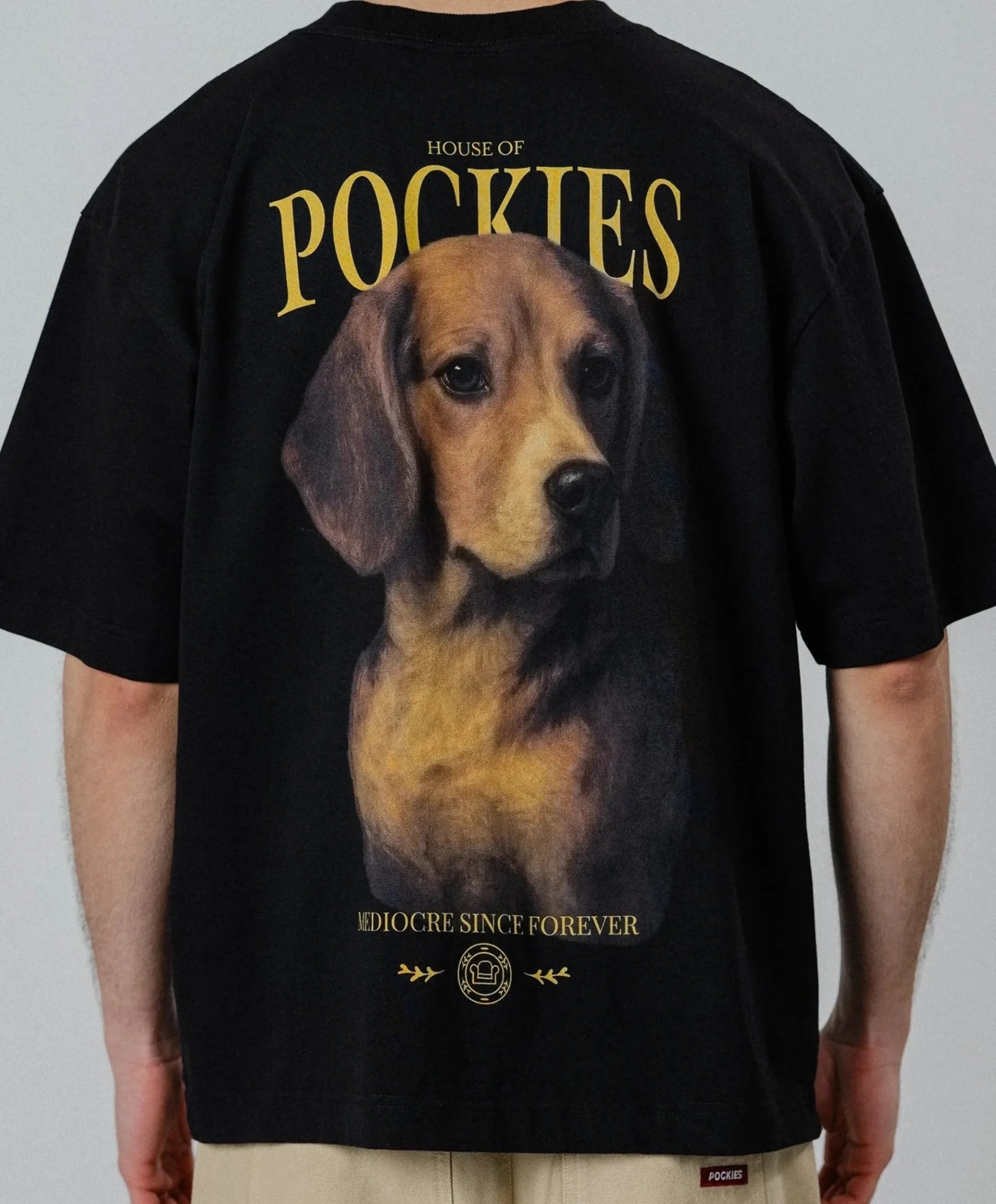 Heren T-shirt zwart