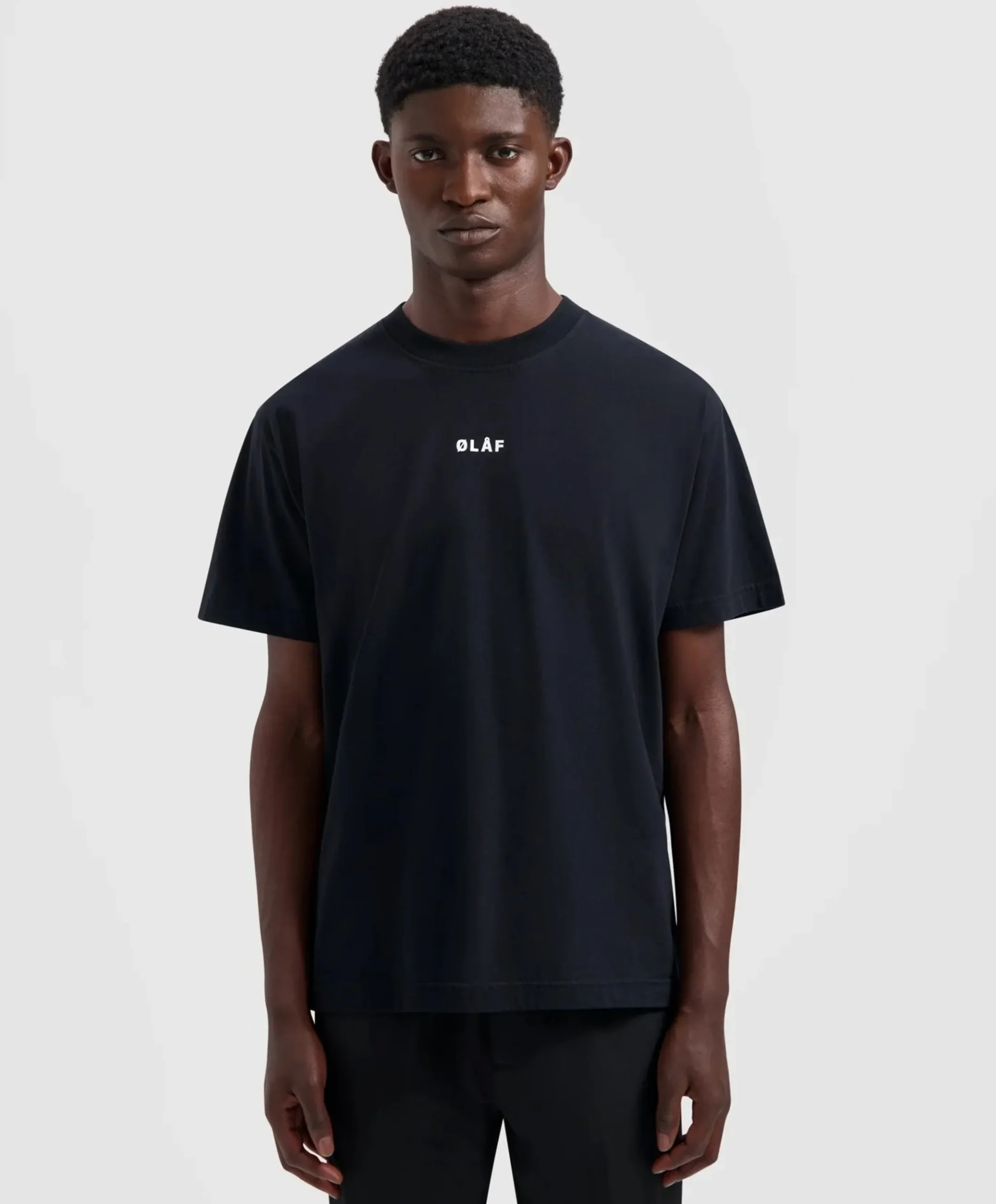 Heren T-shirt zwart