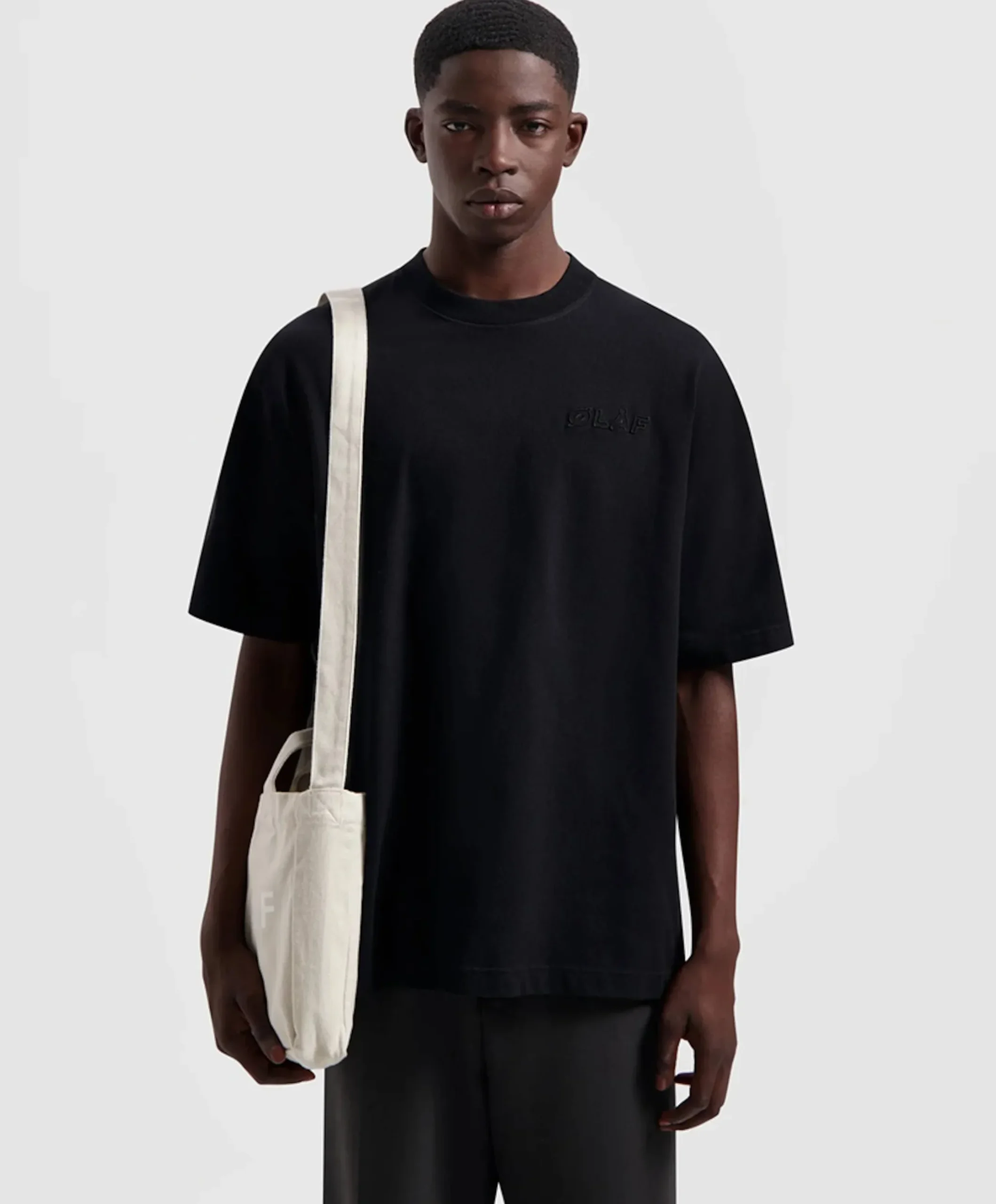 Heren T-shirt zwart