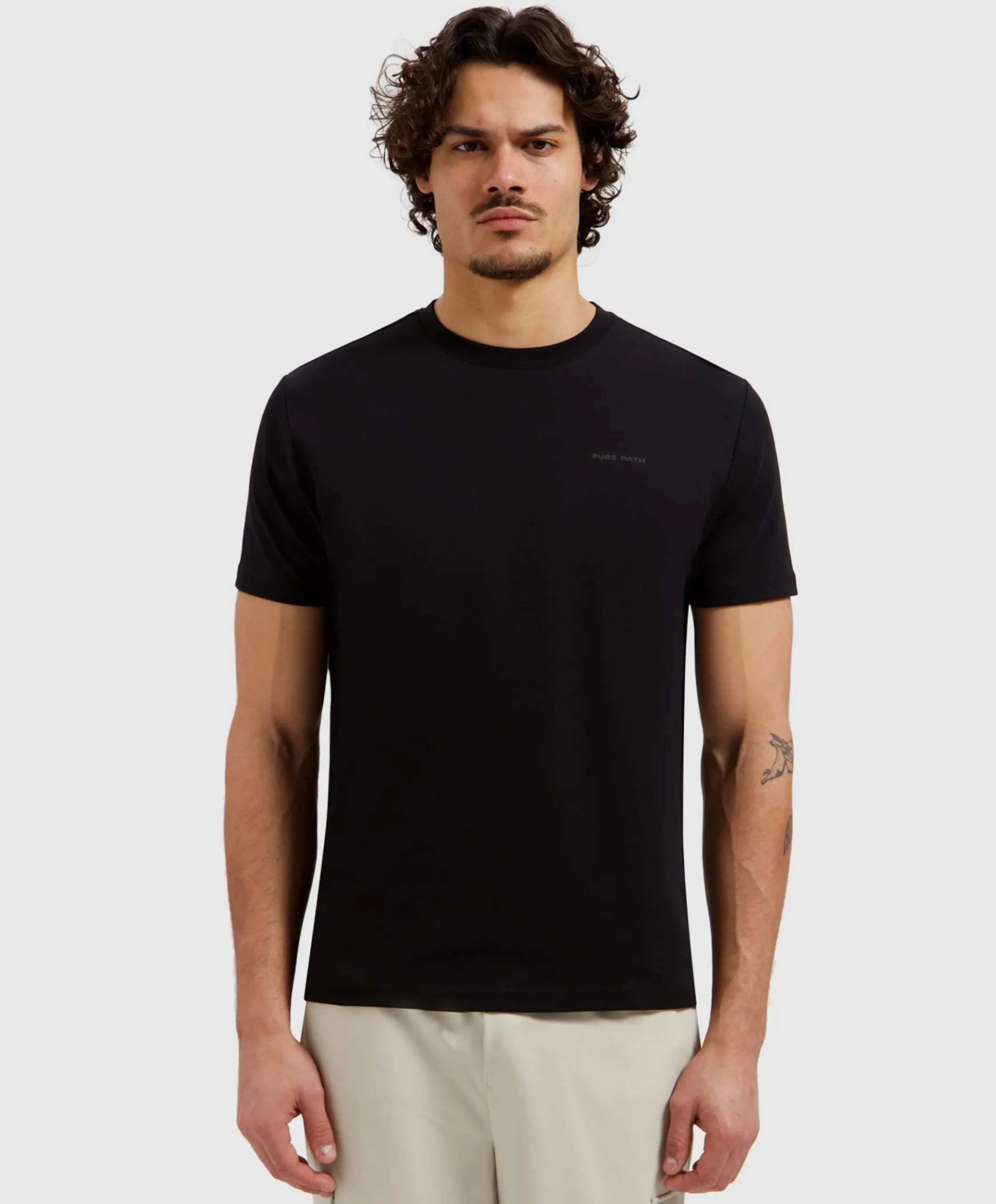 Heren T-shirt zwart