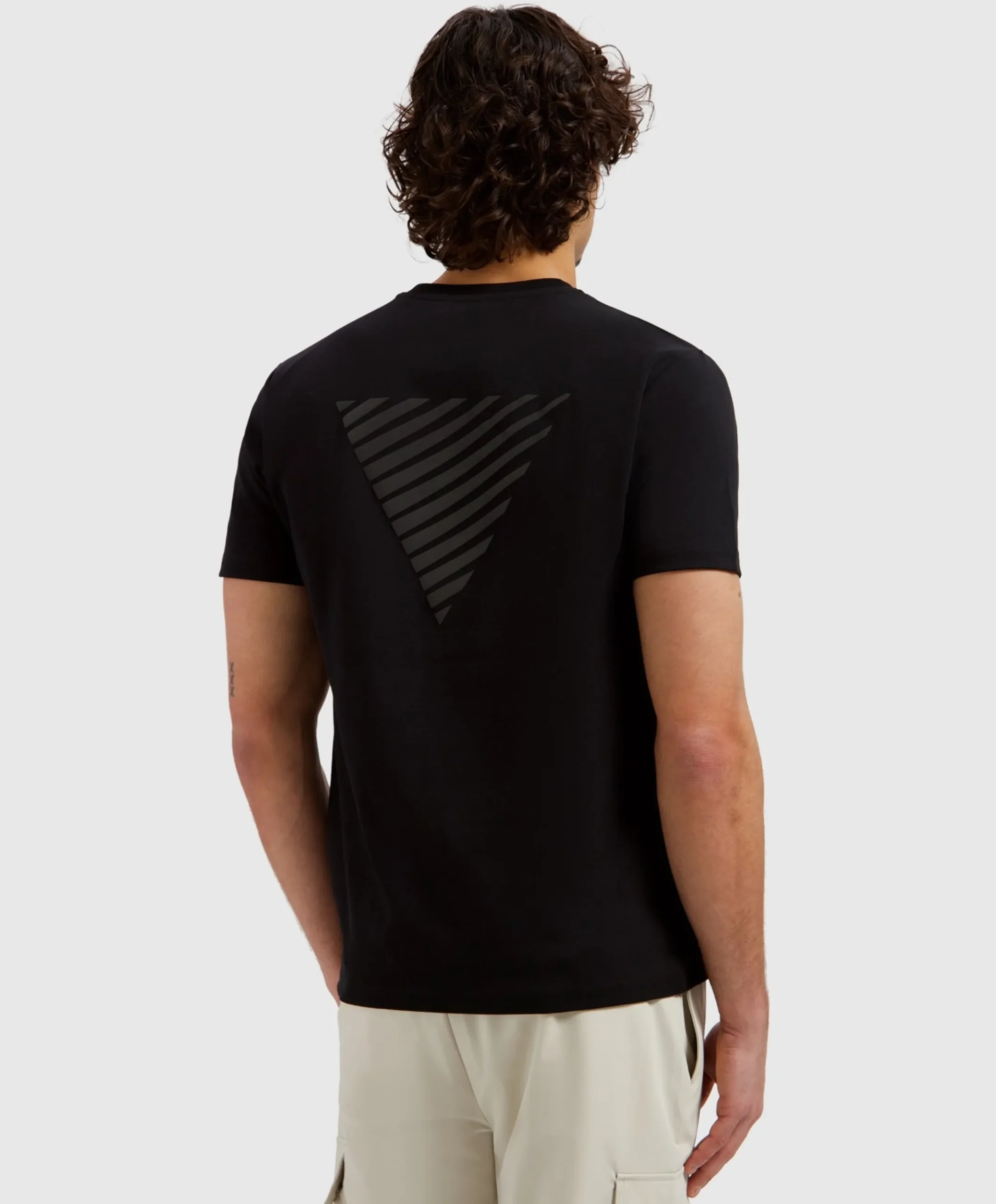 Heren T-shirt zwart