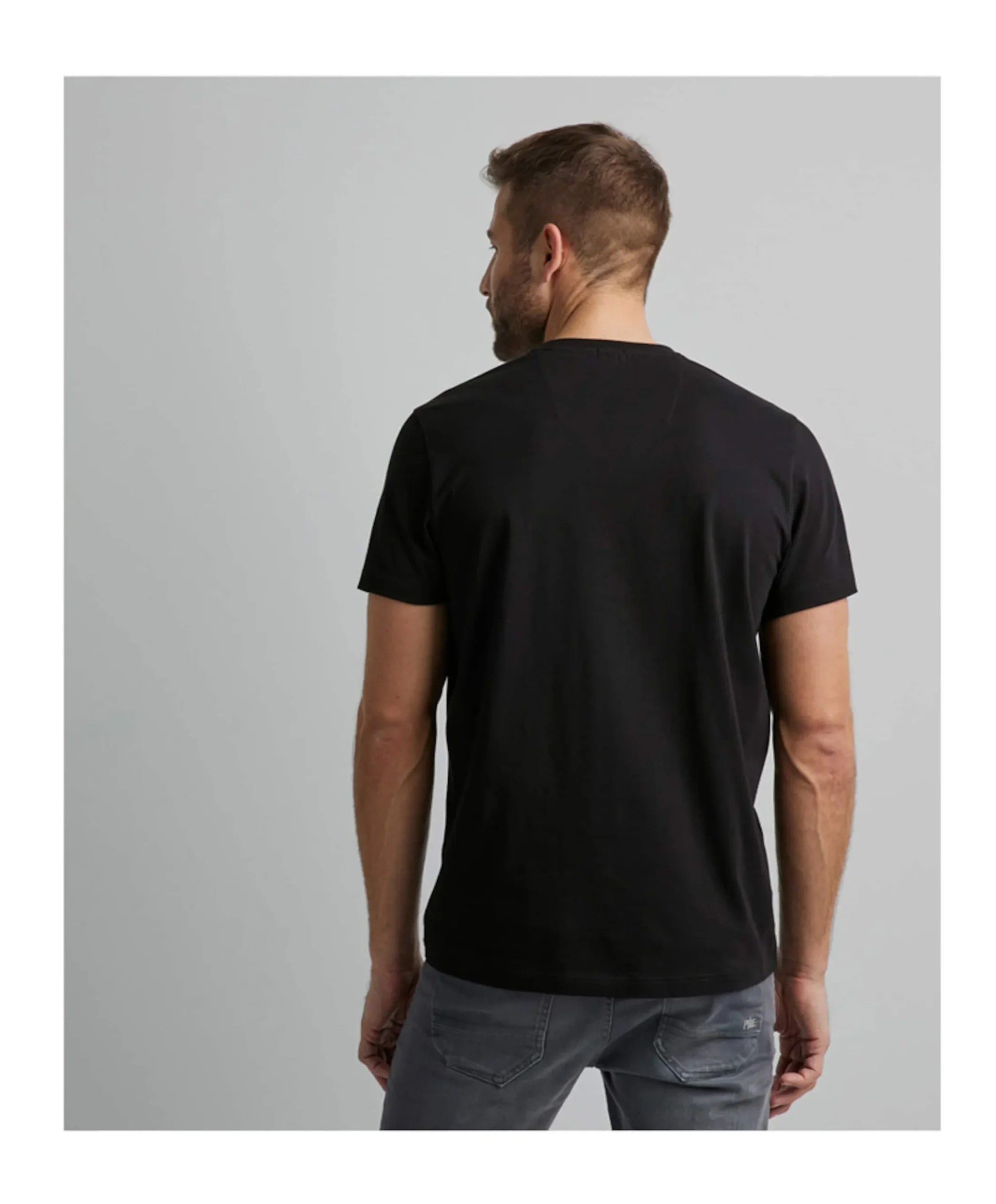 Heren T-shirt zwart