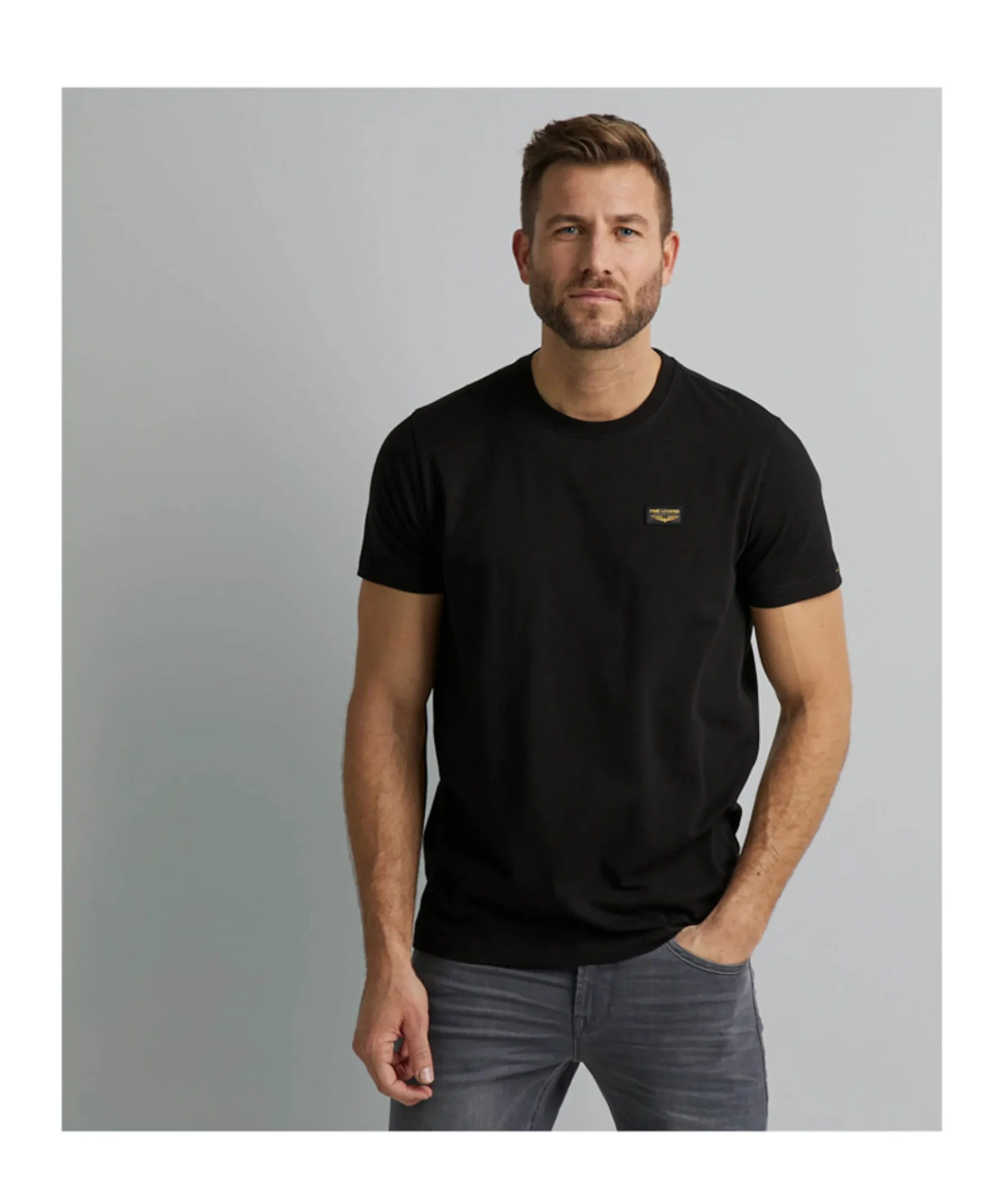Heren T-shirt zwart
