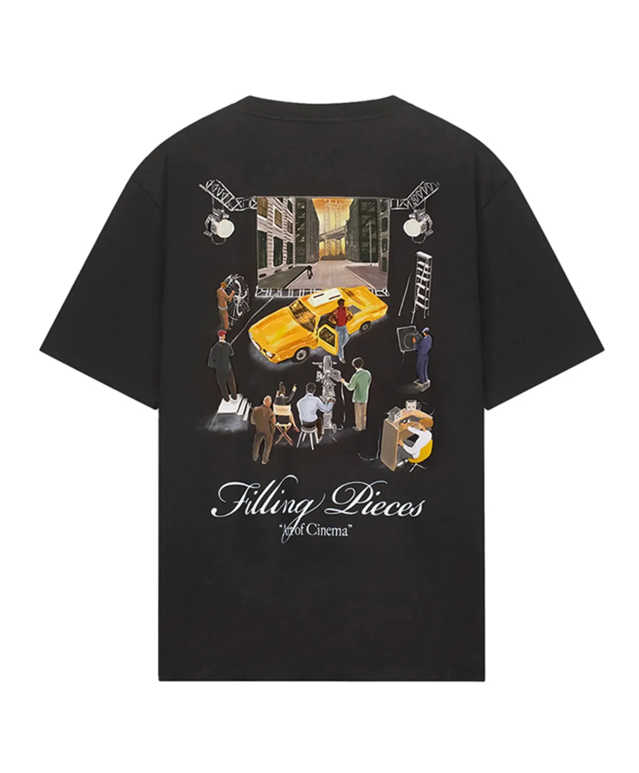 Heren T-shirt zwart