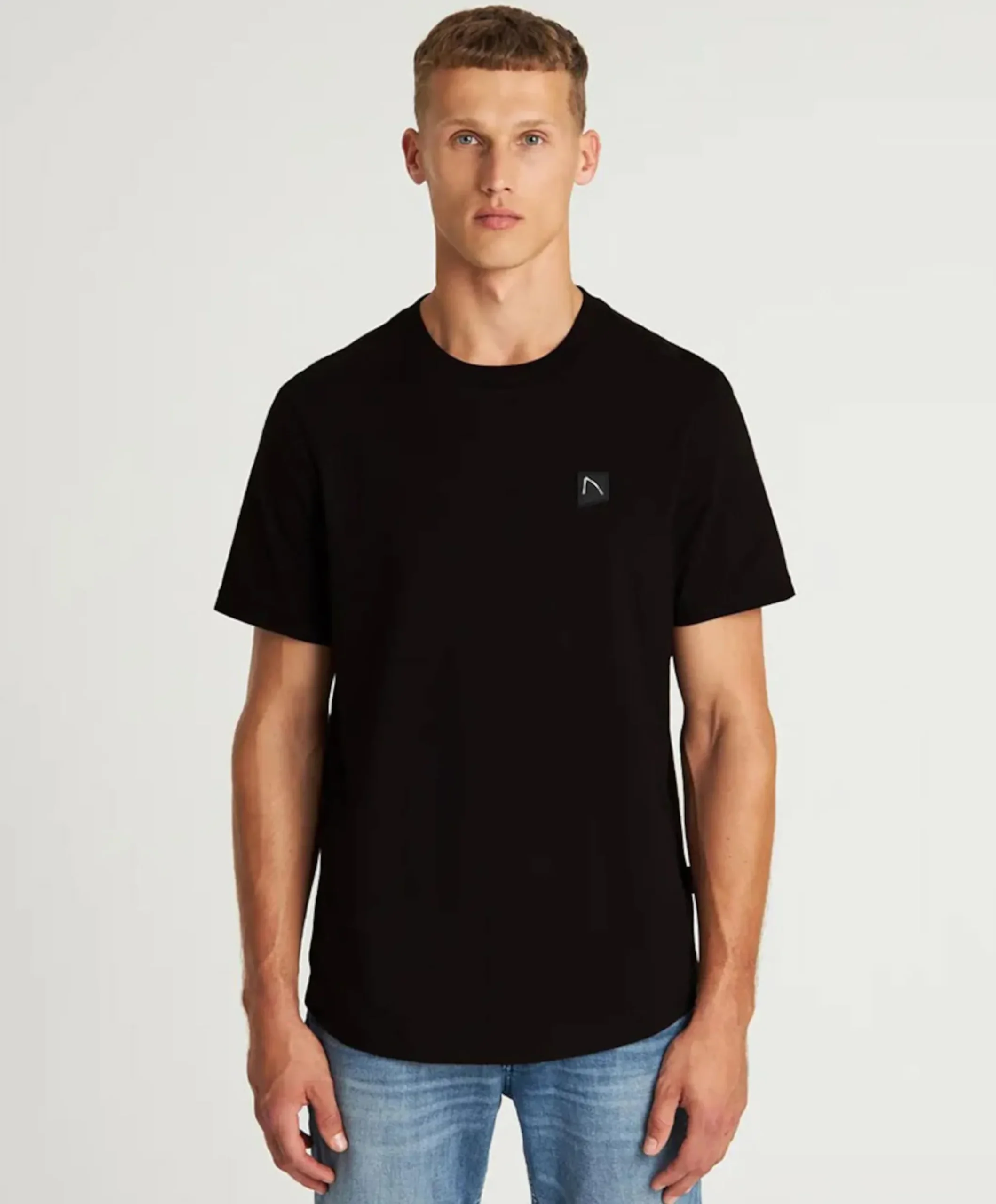 Heren T-shirt zwart