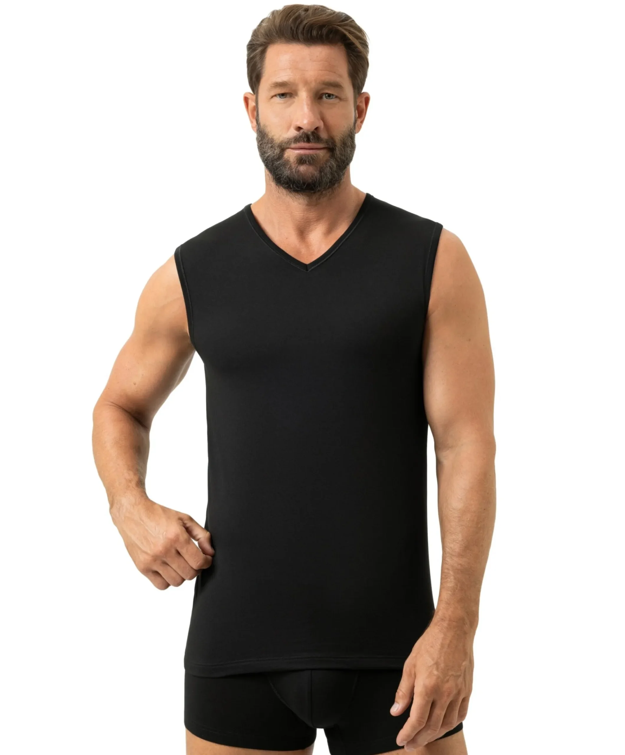 Heren T-shirt zwart
