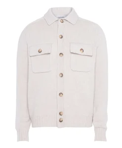 Heren vest beige