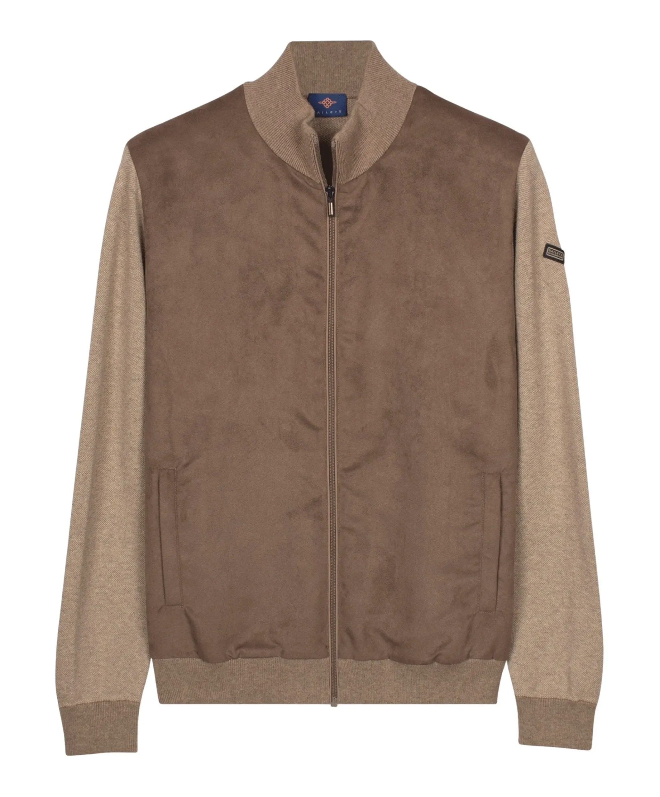 Heren vest beige