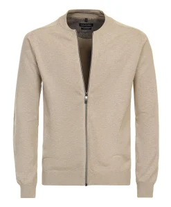 Heren vest beige