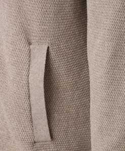 Heren vest beige