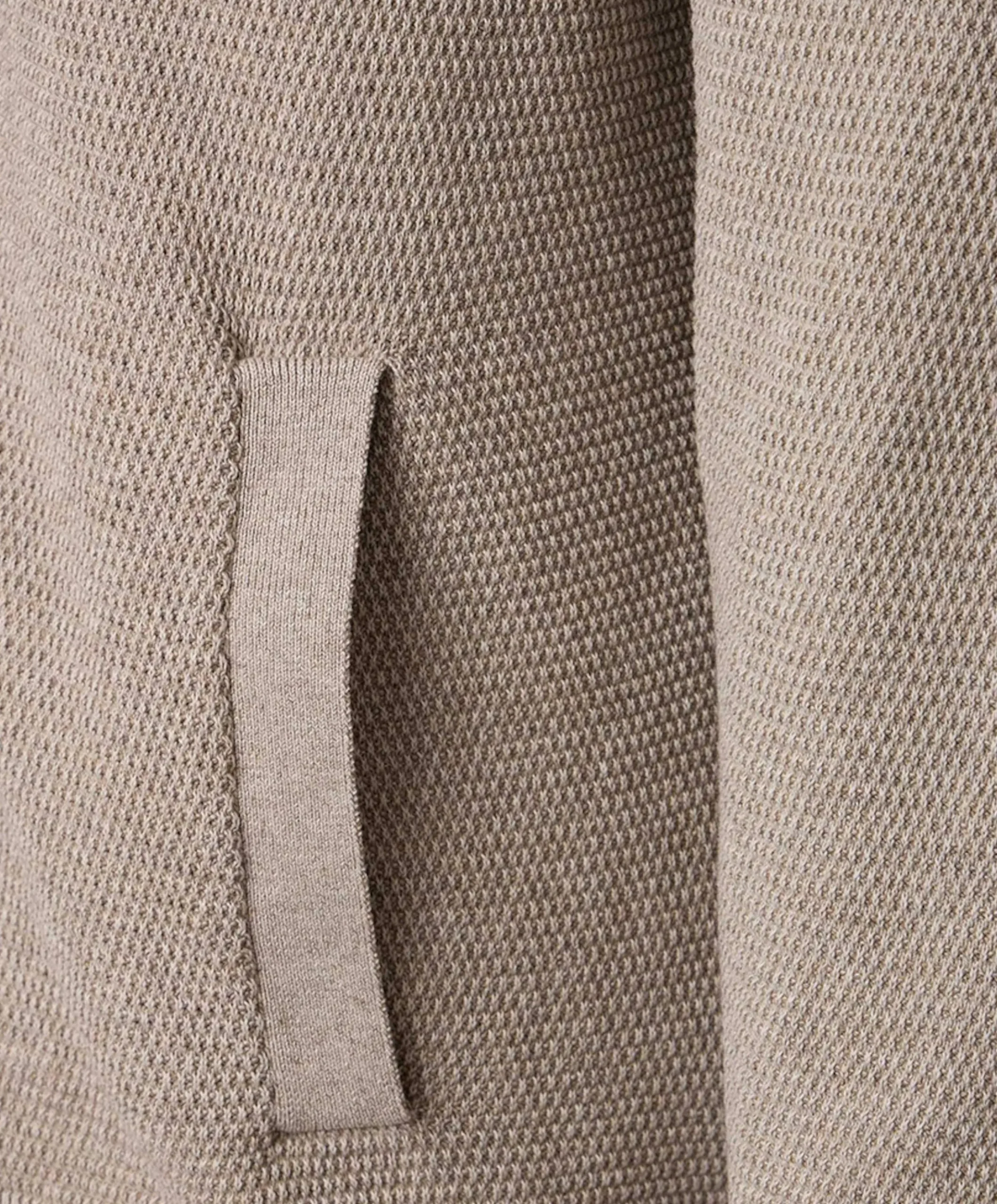 Heren vest beige