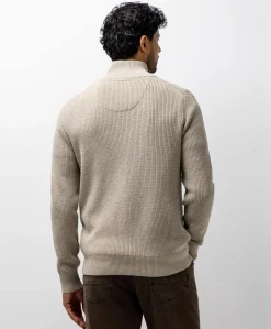 Heren vest beige