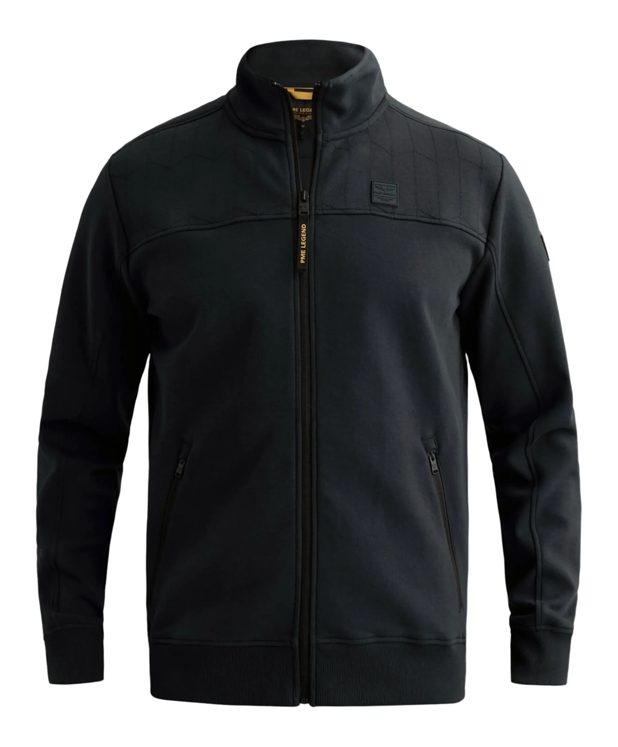 Heren vest blauw