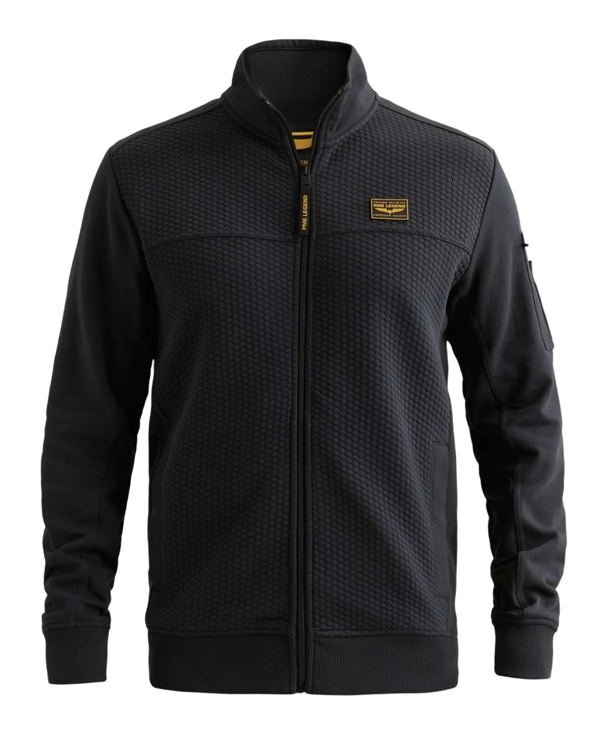 Heren vest blauw
