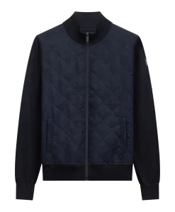 Heren vest blauw