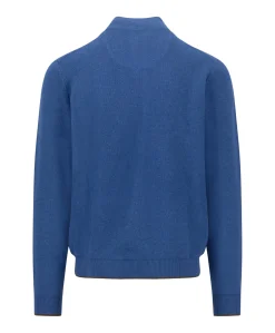 Heren vest blauw