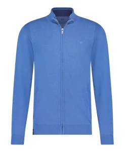 Heren vest blauw