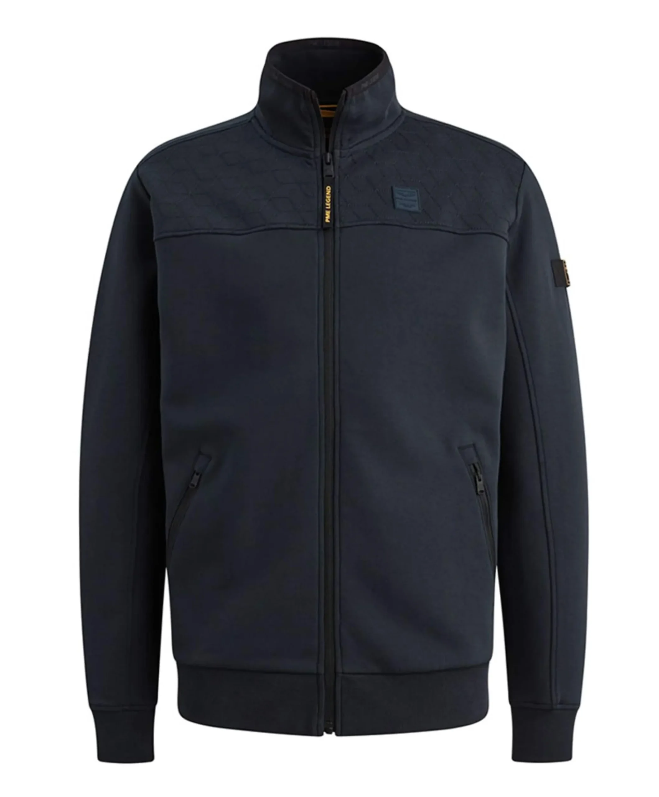 Heren vest blauw