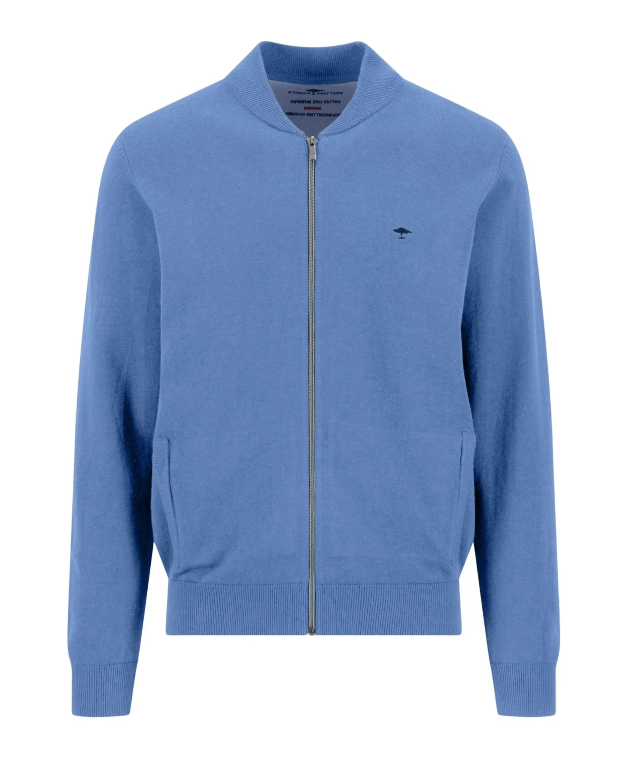 Heren vest blauw