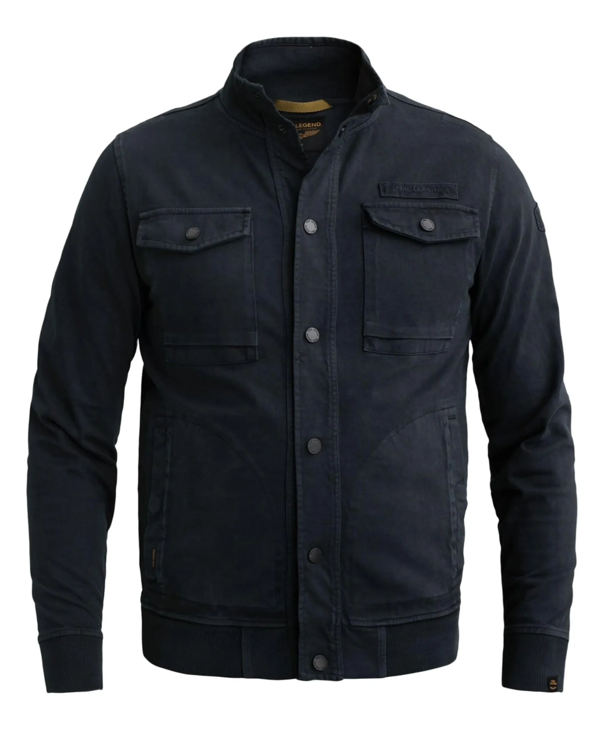 Heren vest blauw