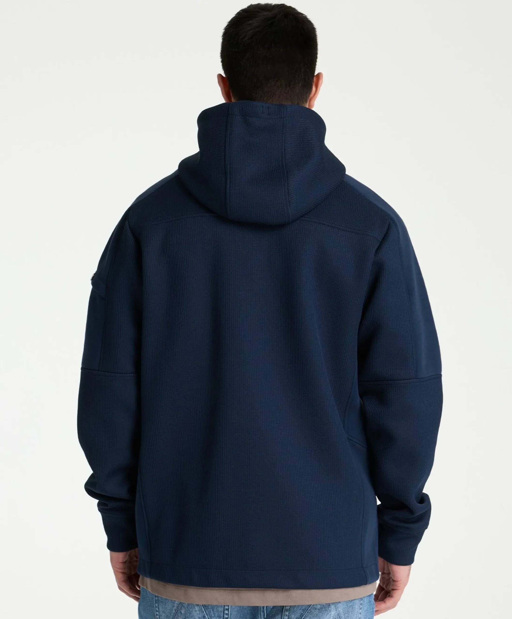 Heren vest blauw