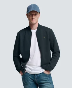 Heren vest blauw