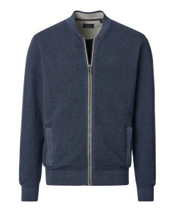 Heren vest blauw