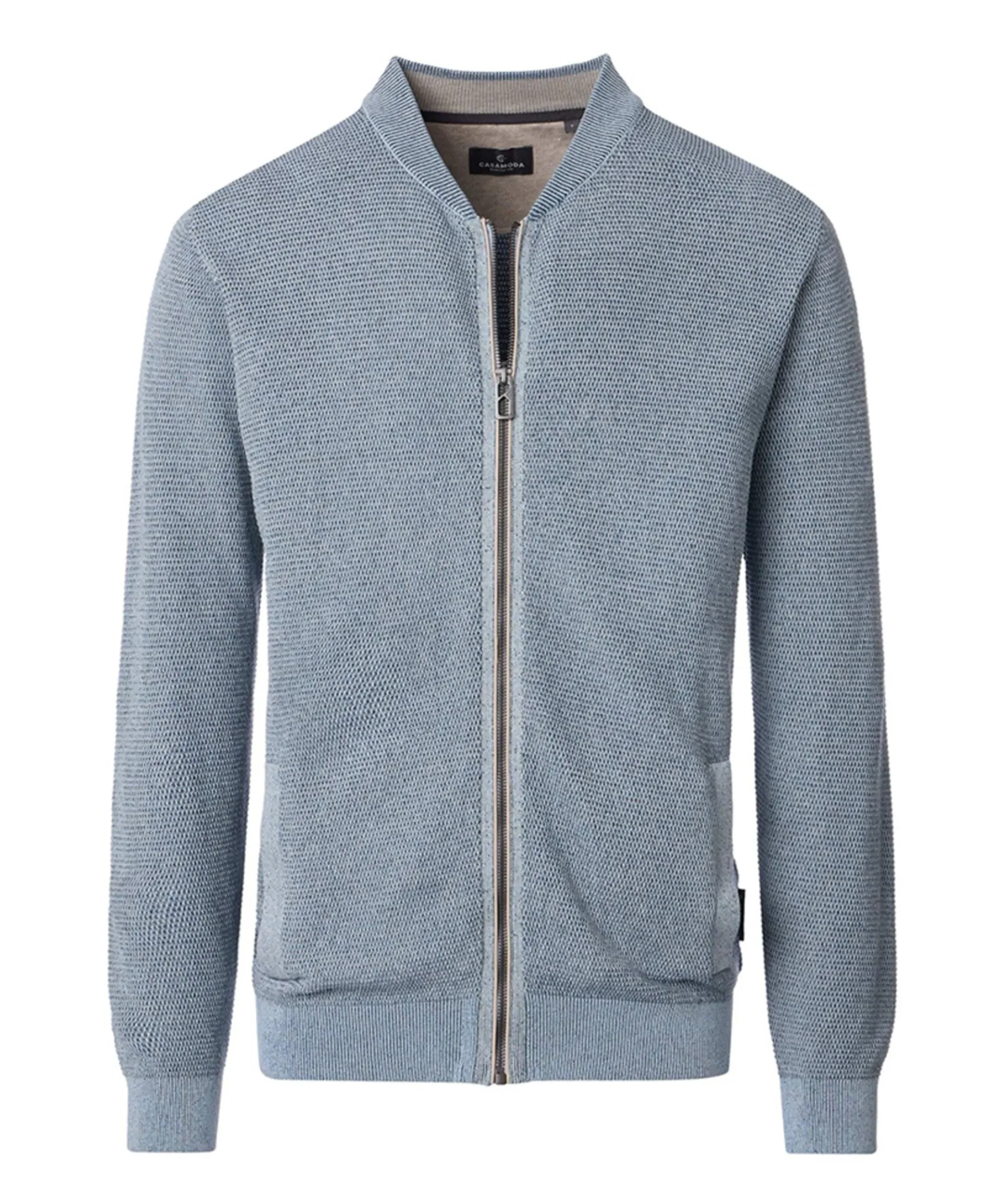 Heren vest blauw