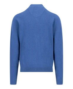 Heren vest blauw
