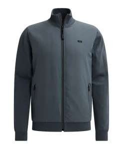 Heren vest blauw